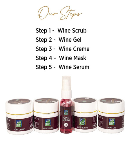 Astaberry Wine Facial Kit
