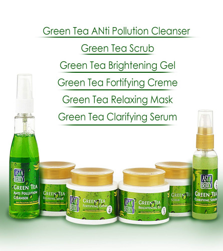 Astaberry Green Tea Facial Kit