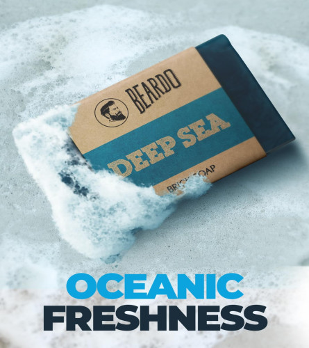 Beardo Deep Sea Brick Soap