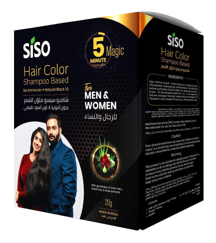 Siso Hair Color Natural Black