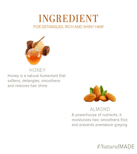 Khadi Natural Honey & Almond Hair Conditioner