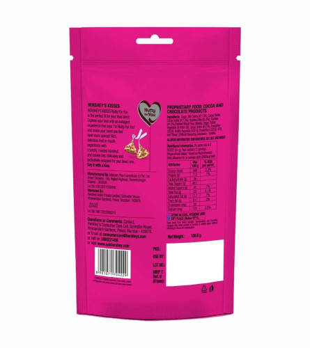 Hershey's Kisses Hazelnut 'N' Cookies 100.8G Free shiipping worldwide