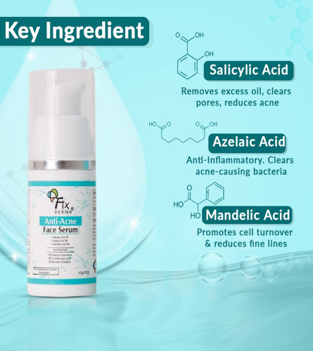 Fixderma 2% Salicylic Acid Serum for Anti Acne & Spot Treatment