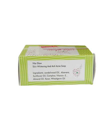 Vita Glow Health Care Beauty Skin Fairness Pimple Removal Soap, 135g ,  Free Shipping Worldwide
