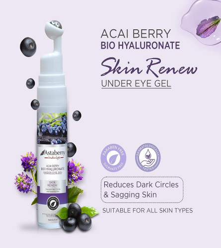 Astaberry Indulge Acai Berry Bio Hyaluronate Under Eye Gel