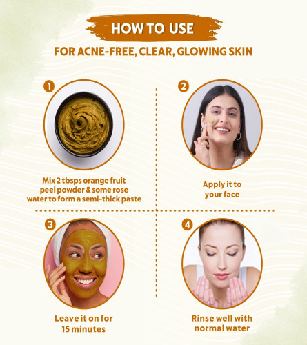 INDUS VALLEY Organic Orange Peel Powder