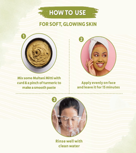 INDUS VALLEY Bio Organic Multani Mitti Powder