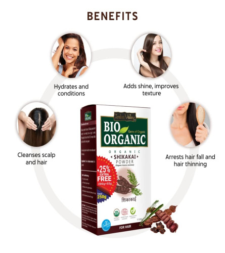 INDUS VALLEY Bio Organic Organic Shikakai Powder