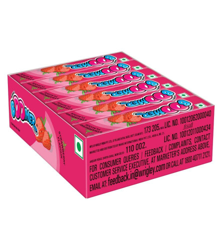 Boomer Multipack, Strawberry (24 Pieces) Free Shipping Worldwide