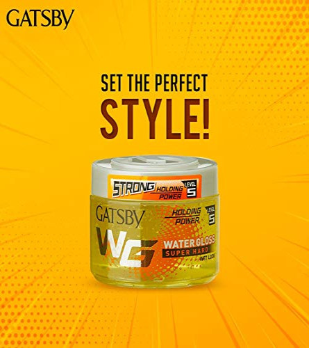 Gatsby Water Gloss - Super Hard, Wet Look Hair Gel