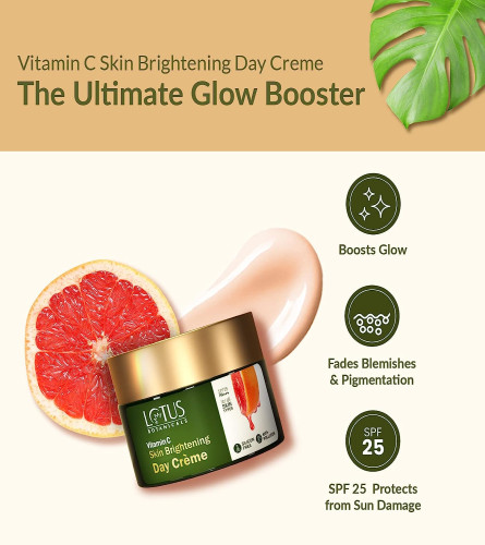 Lotus Botanicals Skin Brightening Day Cream | Vitamin C