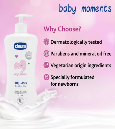 Chicco Baby Body Lotion, 500 Ml