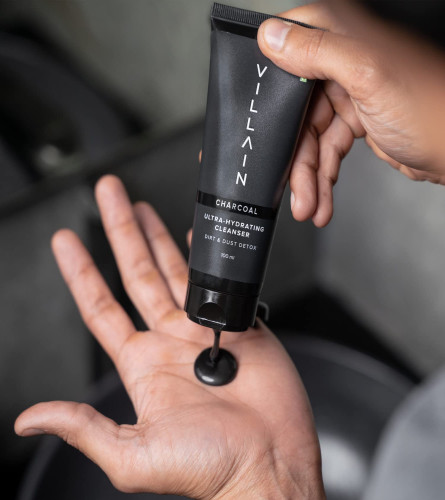 Villain Men's Charcoal Ultra-Hydrating Face Wash