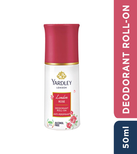 Yardley London London Rose Anti Perspirant Deodorant Roll On for Women