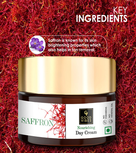 Good Vibes Saffron Nourishing Face Cream
