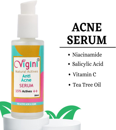 Vigini 15% Actives Anti Acne Face Serum