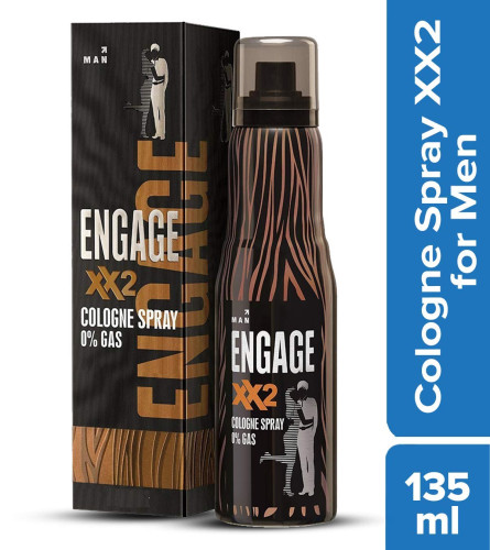 Engage XX2 Cologne No Gas Perfume for Men Spicy and Citrus