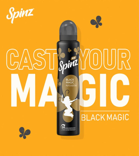 Spinz Black Magic Perfumed Deo for Women