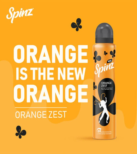 Spinz Orange Zest Perfumed Deo for Women