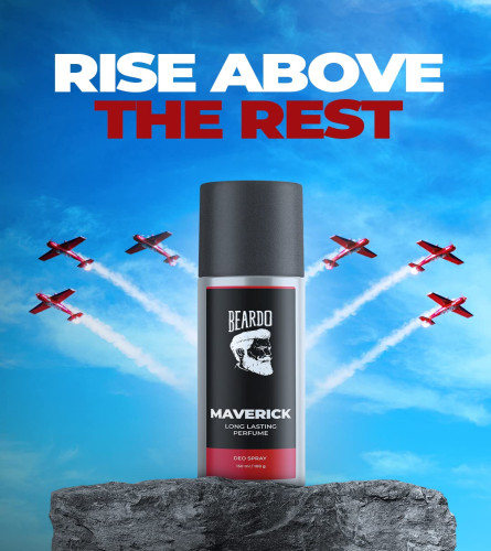 Beardo Perfume Body Spray for men - MAVERICK