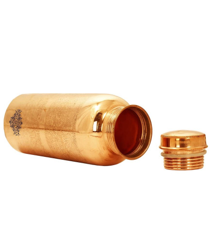 INDIAN ART VILLA Pure Copper Water Bottle