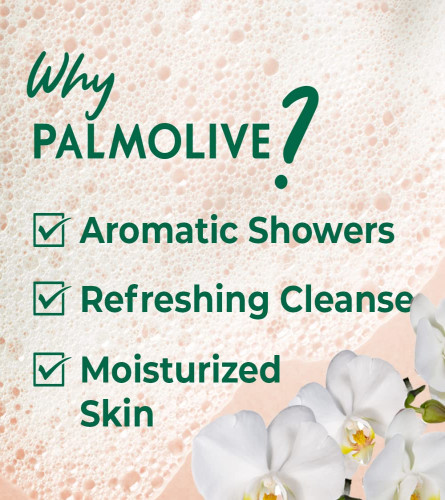 Palmolive White Orchid & Fig Oil Luminous Oils Rejuvenating Body Wash