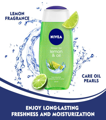 Nivea Lemon and Oil Shower Gel