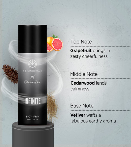 The Man Company Infinite Body Spray