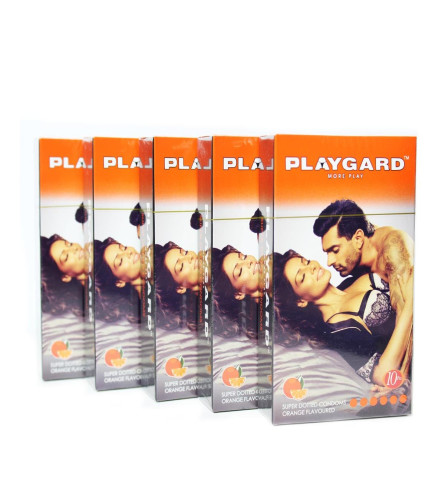 Playgard More Play Superdotted Condoms - 10 Count