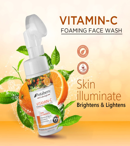 Astaberry Indulge Vitamin C Foaming Face Wash
