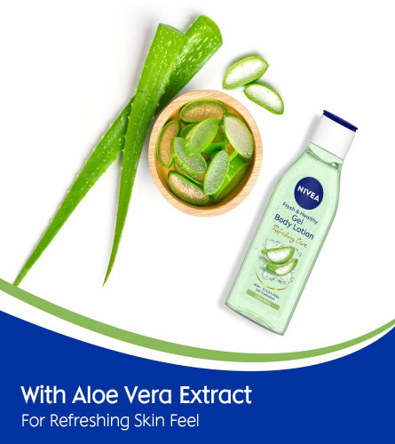Nivea Aloe Vera Gel Body Lotions, Refreshing Care For 24H Hydration