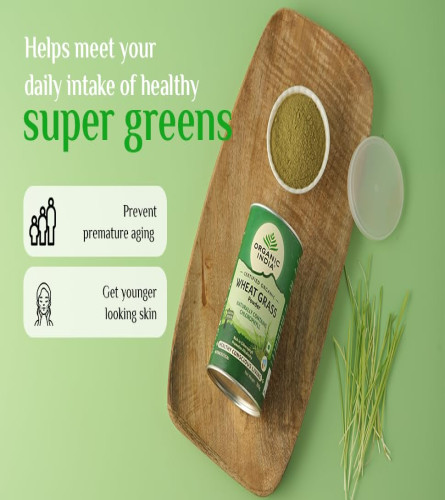 Organic India Wheat Grass Powder