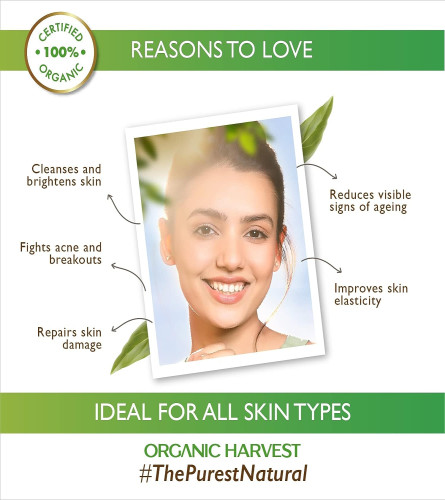 Organic Harvest Pearl Brightening Facial Kit 40gm (Pack of 3)