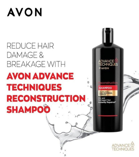 Avon Advance Techniques Reconstruction Shampoo damaged hair