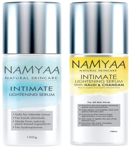 Namyaa Advanced Haldi Chandan Intimate Lightening Serum 100g & Intimate Lightening Serum , 100G