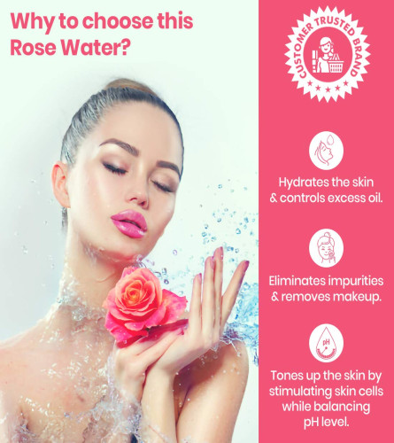 TNW-THE NATURAL WASH Rose Water Spray for Face - Face Toner