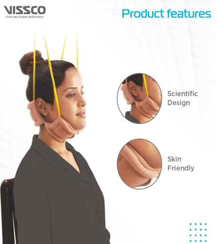 Vissco Cervical Traction Head Holder - Universal (pack of 2)
