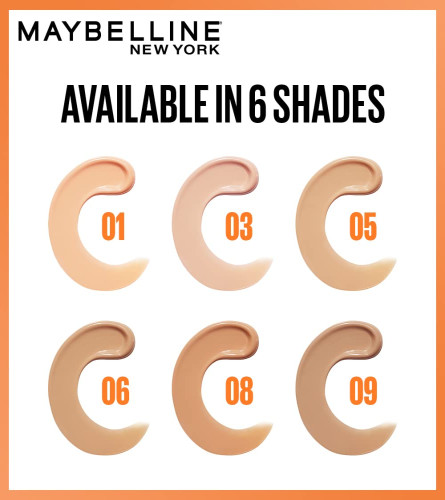 Maybelline New York Foundation Shade 05 , 30ml (pack of 2 ) Fs