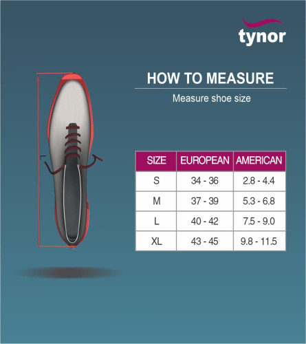Tynor Unisex Cast Shoe Rocker Sole, Grey, Medium, 1 Unit