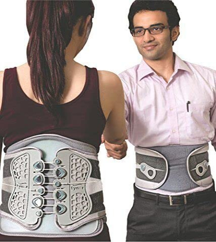TYNOR Lumbo Lacepull Brace, Grey, Universal Size, 1 Unit