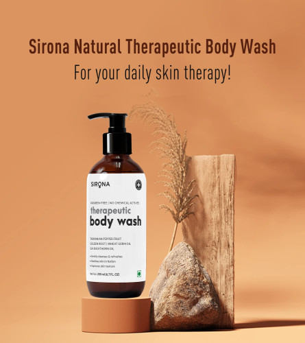 Sirona Natural Anti Fungal Therapeutic Body Wash for Men & Women
