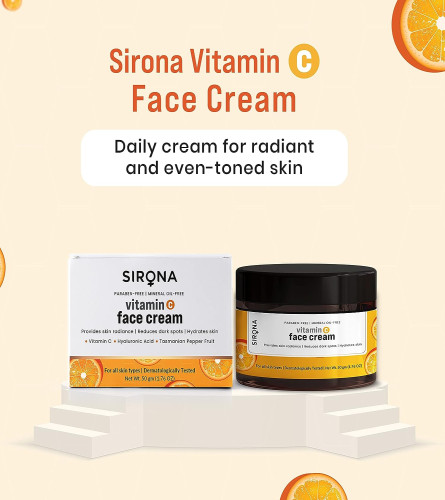 Sirona Vitamin C Face Cream for Men & Women