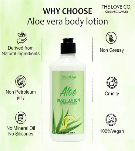 THE LOVE CO. All Types For Intensive Care Body Lotion for Dry Skin