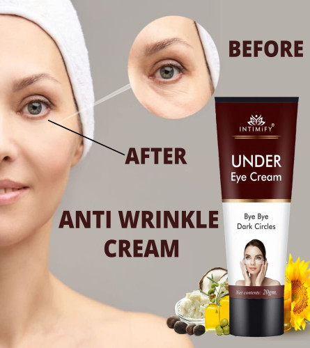 INTIMIFY Ayurvedic Under Eye Cream For Wrinkles & Anti Ageing remover Gel
