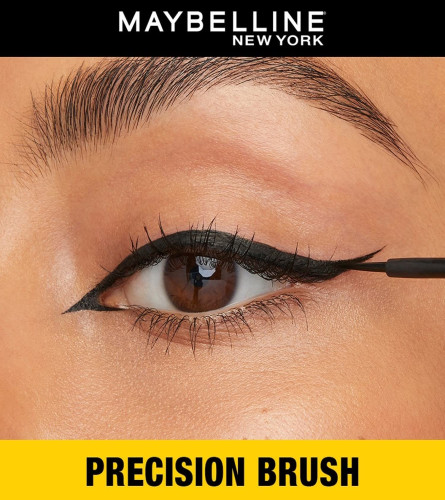 Maybelline New York Eyeliner, Smudge-proof and waterproof, Long-lasting, Colossal Bold Liner, Black, 3g (Pack Of 4) Fs