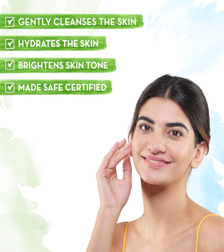 Mamaearth Rice Face Wash With Rice Water & Niacinamide For Glass Skin 100 ml (Pack Of 2) Fs