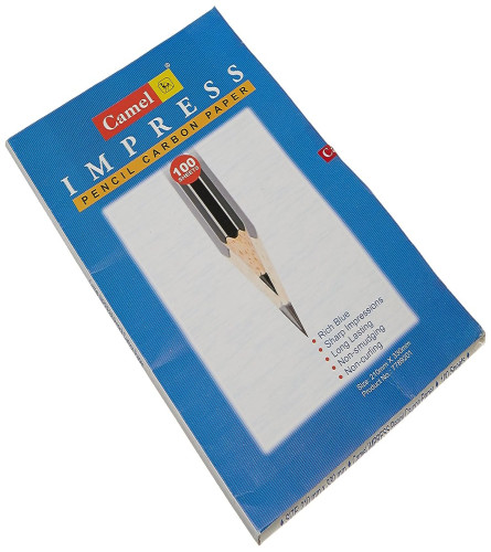 Camlin Impress Carbon Paper 210 x 330 mm PACK OF 1 &100 sheets