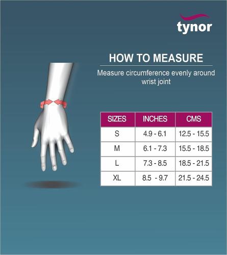 Tynor Wrist Splint Ambidextros, Large, 1 Unit