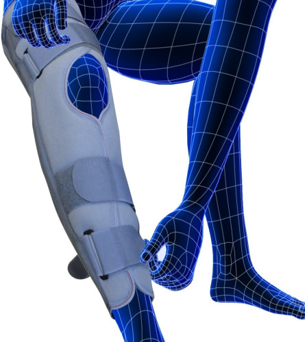 TYNOR Knee Immobiliser 14"/36cm,  Large, 1 Unit