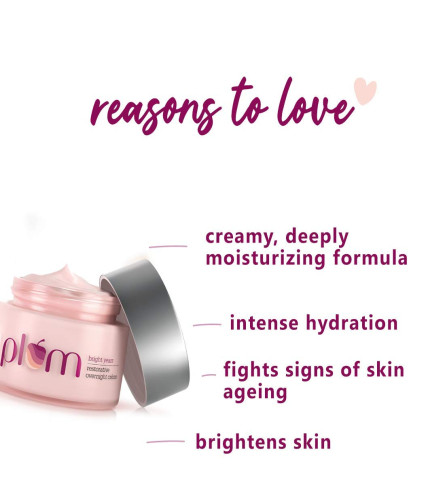 Plum Bright Years Restorative Overnight Crème 50 ml (Fs)